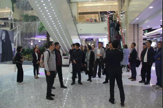 大连新东昌置地有限公司赴赛格国际购物中心考察交流